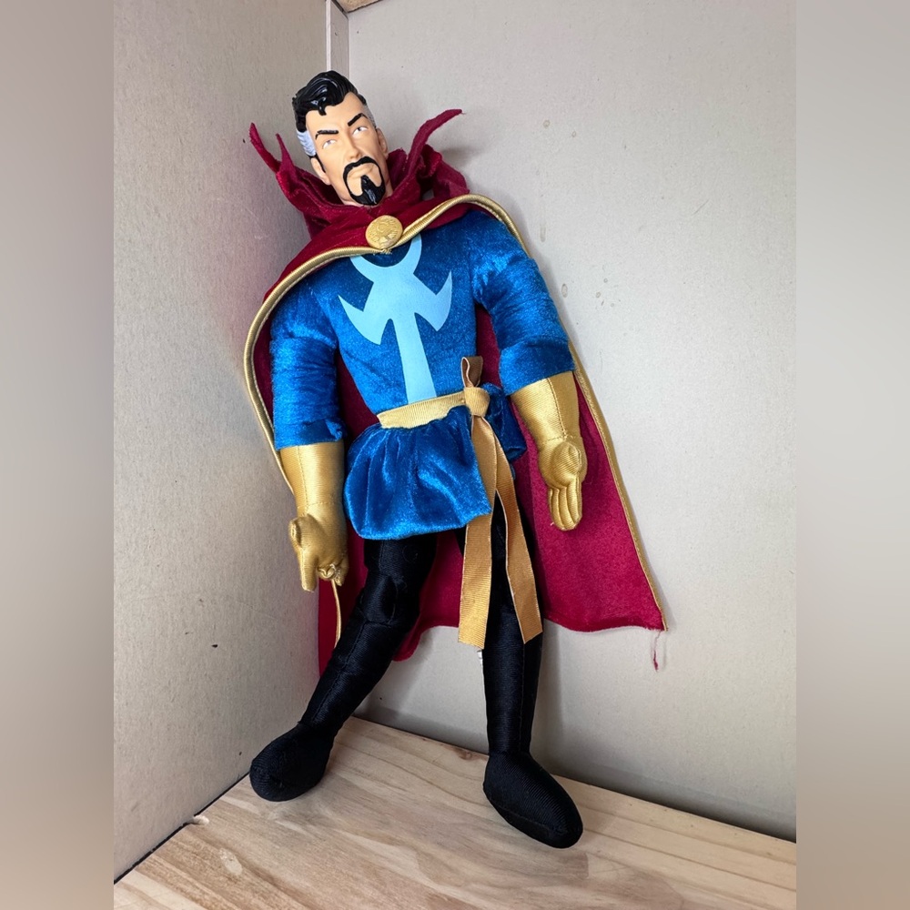 Marvel Superhero Costume - Blue, Gold, and Red